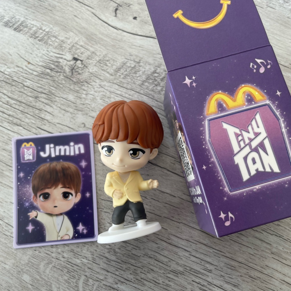 McDonald’s Tiny Tan BTS - Jimin